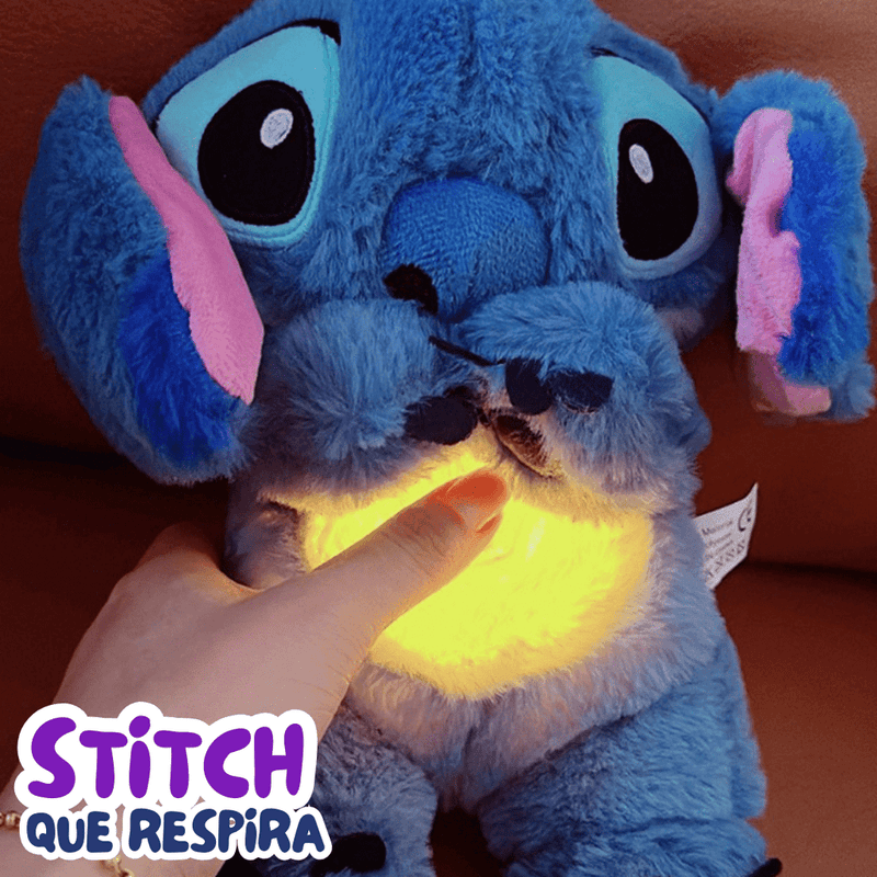 Pelúcia Stitch respirável que alivia estresse ConfortoMagico