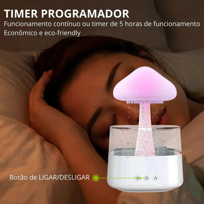 Difusor e umidificador de ambientes ultrassônico NuvemAir