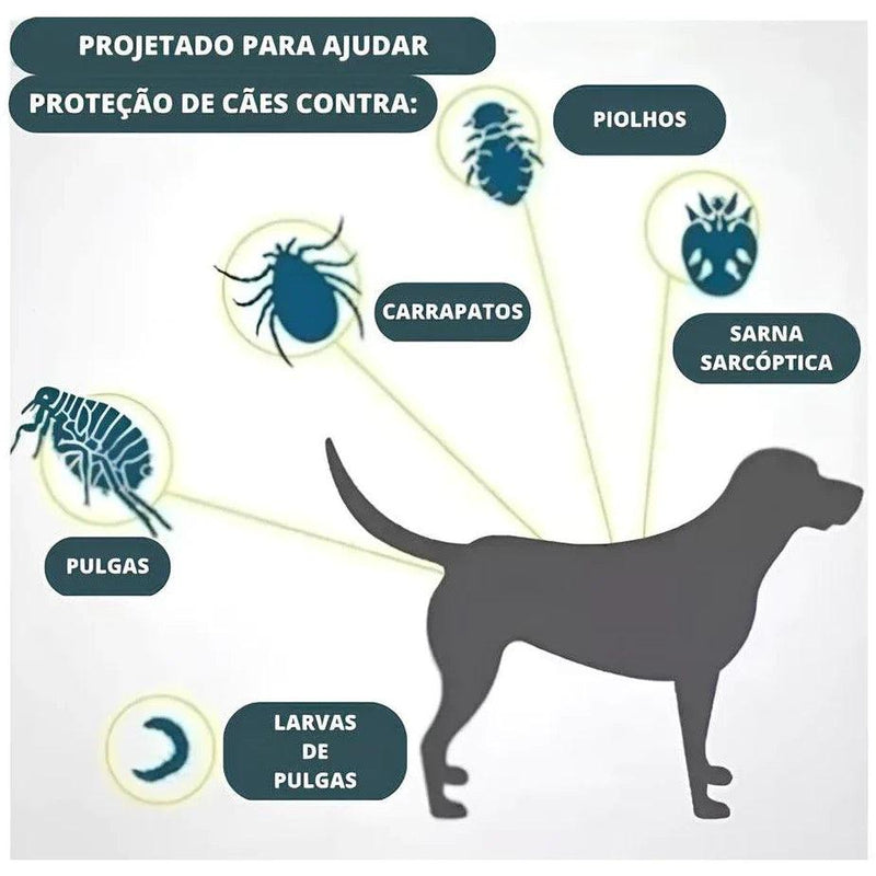 Coleira Zero Pulgas para Pets