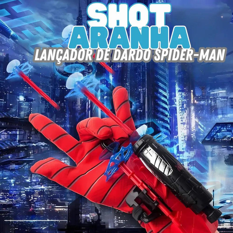 Lançador de Dardo Spider-Man Shot-aranha